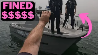 Fined for fishing illegally