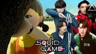 BTS play squid game 👧🏻 // Hindi dubbing // Part-2
