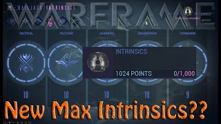 Warframe - Maxed Intrinsics Level!