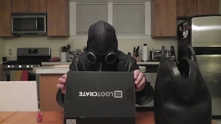 Loot Crate "Villains" Unboxing with Dr. Corvus D. Clemmons ASMR Plague Doctor