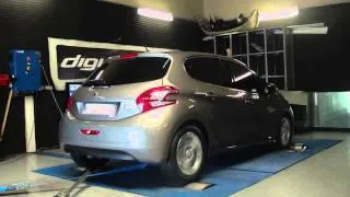 Peugeot 208 hdi 92cv @ 117cv reprogrammation moteur dyno digiservices