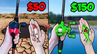 $50 vs $150 Budget Fishing Challenge