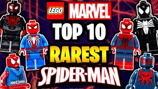 Top 10 Rarest LEGO Spider-Man Minifigures | Marvel Most Expensive Minifigures Of All Time Pt. 1