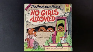 Berenstain Bears No Girls Allowed (Read Along)