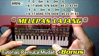 MUDAH CUMA PERLU HAFAL 2 BAIT | TUTORIAL LAGU MELEPAS LAJANG