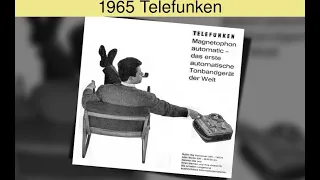 Die Revolution des Musikgenusses: Der Telefunken Katalog von 1965 und die Ära der Tonbandgeräte [DE]