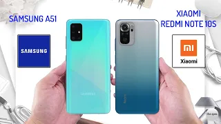 Samsung Galaxy A51 VS Xiaomi Redmi Note 10S| Full Specifications Comparison