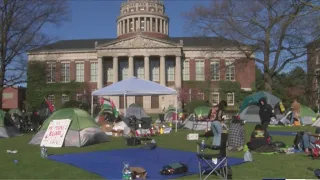 Student encampments placed on the U of R campus