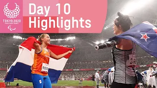 Champions And Records Are Tumbling! | Tokyo 2020 Day 10 Highlights | Paralympic Games