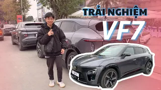 LẦN ĐẦU CHẠY THỬ VINFAST VF7 | GenZ Trải nghiệm xe ô tô | Vlog