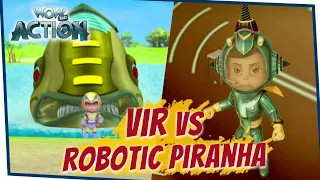 VIR: The Robot Boy Cartoon in Hindi- EP76B | Full Episode | Hindi Cartoons For Kids |Wow Kidz Action