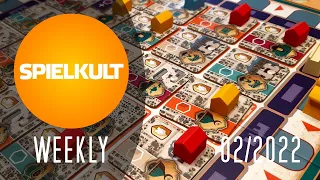 Weekly 02/2022 // Brettspiel-Reviews, Spieletreff, Preview
