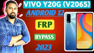 VIVO Y20G FRP BYPASS ANDROID 12 NEW UPDATE | VIVO Y20G,Y20 GOOGLE ACCOUNT REMOVE BYPASS