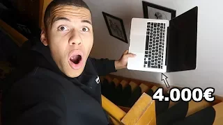 4.000€ MacBook ZERSTÖREN PRANK !!! | Kelvin und Marvin