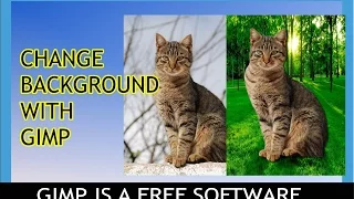 Change/Remove Background with Gimp for free