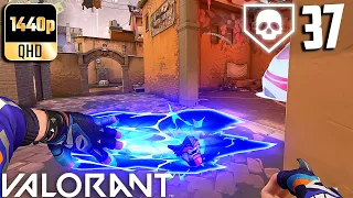 Valorant- 37 Kills As Yoru Overtime On Ascent Unrated Full Gameplay #83! (No Commentary)