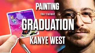 I Painted Kanye West - Graduation | Mini Canvas Acrylic Painting