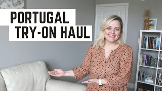 PORTUGAL TRY-ON HAUL (Mango, Thrifting, + Handmade art!)