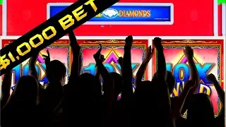 💎💎 HIGH LIMIT 💎💎 30 Minutes of NON STOP MAX BET ACTION Colossal Diamonds Slot Machine SDGuy1234