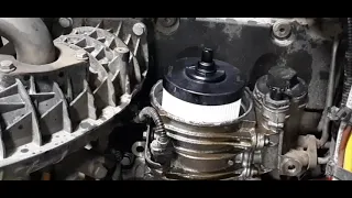 FUEL FILTER REPLACEMENT ON DD15