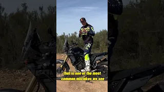 Controlling ADV Bike Standing Up| Proper Foot Position