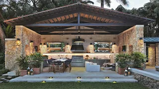 AMAZING! 100+ BACKYARD OUTDOOR KITCHEN DECOR IDEAS | TIPS TO CREATE STYLISH AND COZY COOKING SPACE