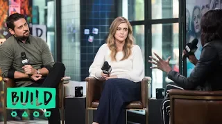 J.R. Ramirez & Melissa Roxburgh Discuss NBC's "Manifest"
