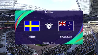 Sweden vs New Zealand (16/06/2023) International Friendlies PES 2021