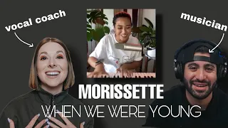 Danielle Marie and Jacob Restituto react to Morissette when we were young