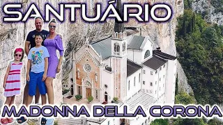 SANTUÁRIO MADONNA DELLA CORONA | ITÁLIA 🇮🇹 #💒