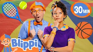 Blippi & Meekah Get Sporty | Blippi - Educational Videos For Kids | Celebrating Diversity