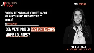 Etude de cas corrigée #3 | ex-BCG | Framework Pricing : Porte d'avions