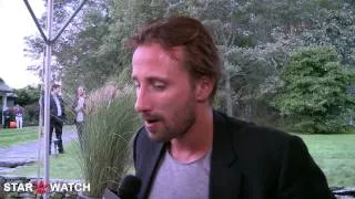 Matthias Schoenaerts red carpet interview at 20th annual Hamptons International Film Festival