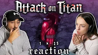 WHAT DOES THIS MEAN?! Attack on Titan Episode 25 REACTION! | 1x25