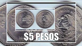 Cuanto valen 5 pesos de 1983? #numismatico #numismatica