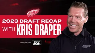 Kris Draper recaps the Red Wings 2023 NHL Draft