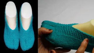 433- Thumb Socks Knitting Tutorial for Beginners 💚 Easy Ladies Socks Knitting