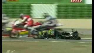 San Marino 125cc Crash