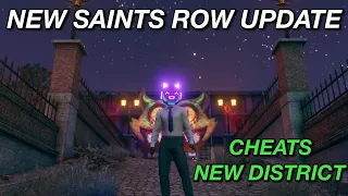 The New Saints Row Update Is Here… CHEATS!? + New District Overhaul…. My Thoughts?