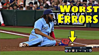 Worst Errors In Baseball