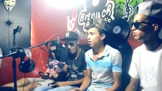 Tir L-hak & fox flow  freestyle live sur BERTOUCH RECORD's