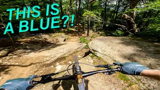 These Blue Trails Are SICK!! | Beech Mtn Bike Park 2023