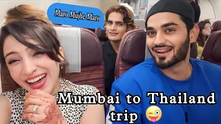 Mumbai to Thailand trip (second part ) #thailand #mrarbazpatel #travelling ￼