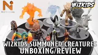 Summoned Creatures Set 1 & 2 Unboxing/Review (WizKids Icons of the Realms) | Nerd Immersion