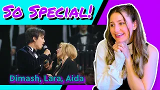 MAGICAL!! Dimash Kudaibergen, Lara Fabian, Aida Garifullina - "Ti Amo Cosi" REACTION