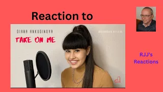 Reaction to Diana Ankudinova - Take On Me (a-ha cover)