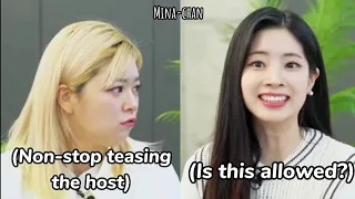 Jeongyeon being a *savage* to everyone and Dahyun is so done with it