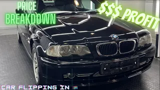 FLIPPING A BMW FOR A PROFIT IN SOUTH AFRICA  EP3 || FULL PRICE BREAKDOWN || DETAILING