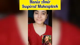 #HaniaAmir #merehumsafar Hala Inspired Makeup Look #shorts #ytshorts #makeuplook #inspiredmakeup