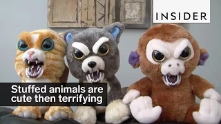 These stuffed animals go from cute to terrifying